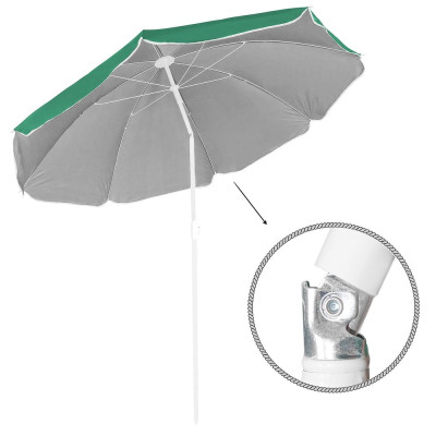 Zahradní slunečník 140 cm SPRINGOS VIVA BU0025 zelený