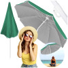 Zahradní slunečník 140 cm SPRINGOS VIVA BU0025 zelený