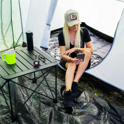 Turistický stan pro 4 osoby SPRINGOS MONTEVERA zelený
