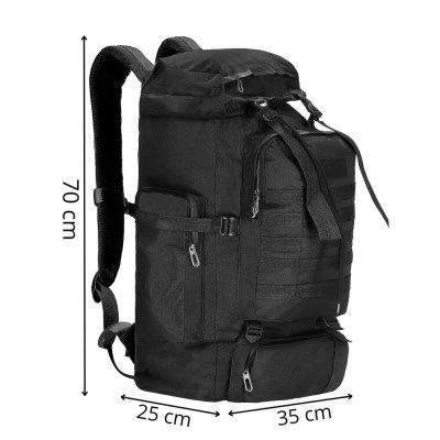 Batoh 60l SPRINGOS WOLF CS0103 černý
