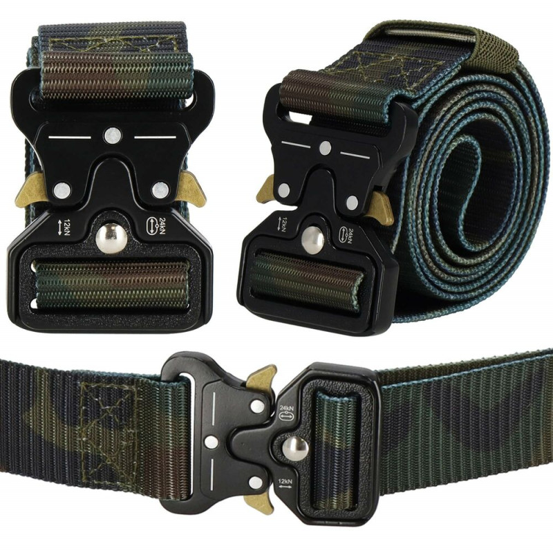 Vojenský taktický pásek SPRINGOS BATTLE CS0100 khaki zelený Vojenský taktický pásek SPRINGOS BATTLE CS0100 khaki zelený