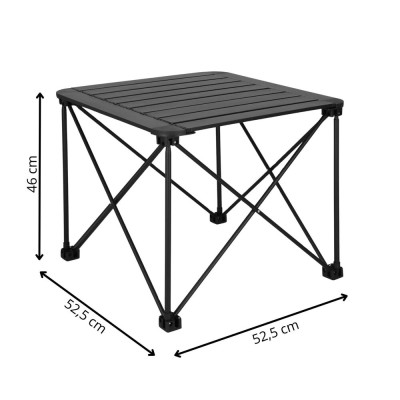 Skládací stolek SPRINGOS ALTUS CS0113 černý