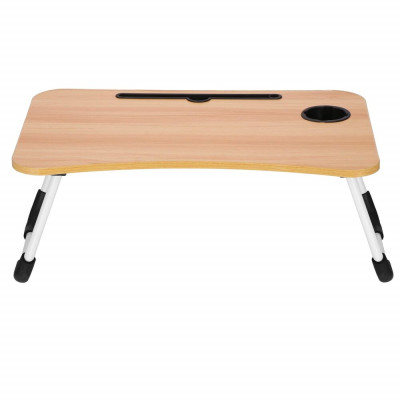 Stolek na notebook SPRINGOS HUB HA4011 hnědý
