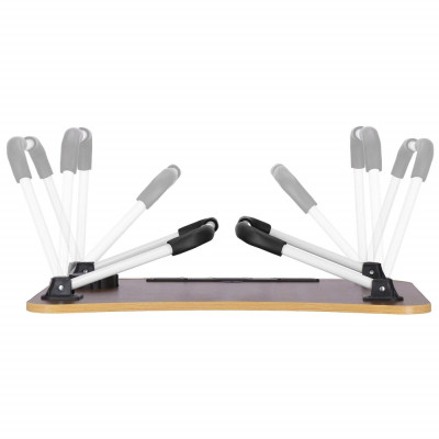 Stolek na notebook SPRINGOS HUB HA4011 hnědý