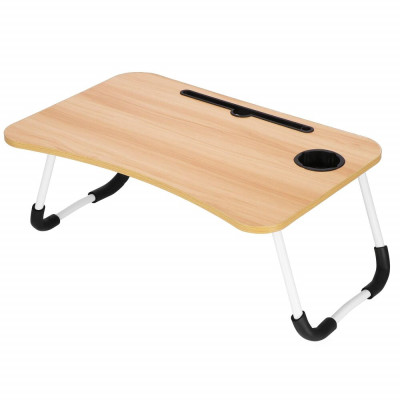 Stolek na notebook SPRINGOS HUB HA4011 hnědý