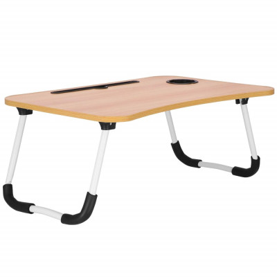 Stolek na notebook SPRINGOS HUB HA4011 hnědý