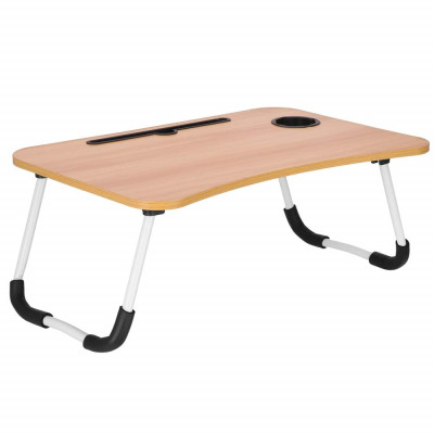 Stolek na notebook SPRINGOS HUB HA4011 hnědý