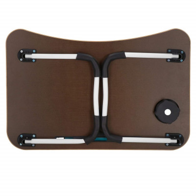 Stolek na notebook SPRINGOS HUB HA4011 hnědý