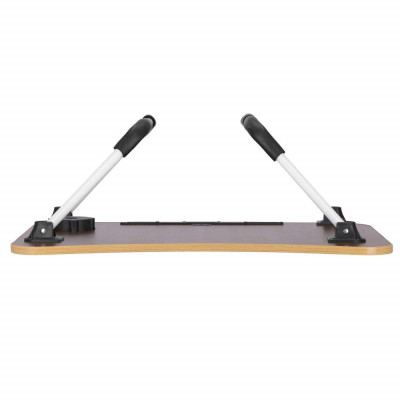Stolek na notebook SPRINGOS HUB HA4011 hnědý