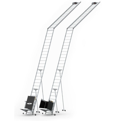 Střešní výtah s elektrickým navijákem 12,50 m DRABEST WT-12 PRO