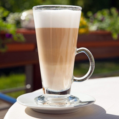 Sklenice na kávu 280 ml SPRINGOS MOKA sada 6 ks