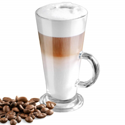 Sklenice na kávu 280 ml SPRINGOS MOKA sada 6 ks