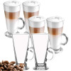 Sklenice na kávu 280 ml SPRINGOS MOKA sada 6 ks