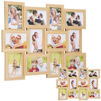 Fotorámeček na 12 fotek 61x46 cm SPRINGOS PANORAMA PF0032 černý