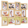 Fotorámeček na 12 fotek 61x46 cm SPRINGOS PANORAMA PF0032 černý