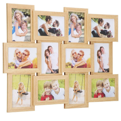 Fotorámeček na 12 fotek 61x46 cm SPRINGOS PANORAMA PF0032 černý