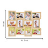 Fotorámeček na 12 fotek 61x46 cm SPRINGOS PANORAMA PF0032 černý