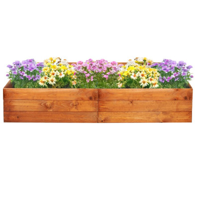 Vyvýšený záhon 140x84 cm dřevěný SPRINGOS GB0003