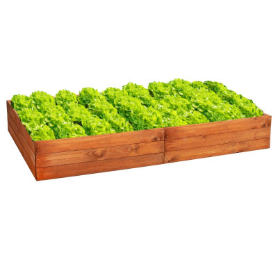 Vyvýšený záhon 240x84 cm dřevěný SPRINGOS GB0005