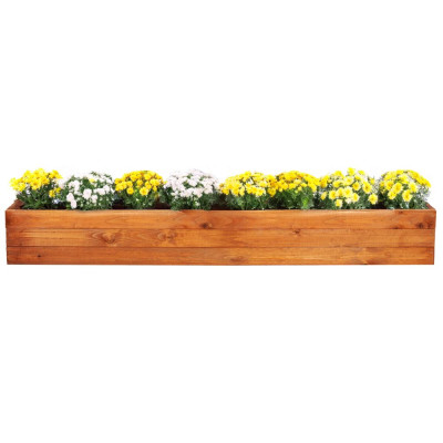 Vyvýšený záhon 200x84 cm dřevěný  SPRINGOS GB0004