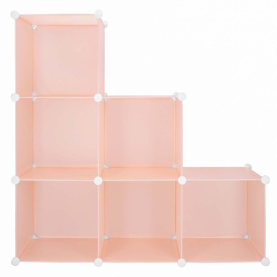 Dětská modulární skříň SPRINGOS CUBBIE barevná