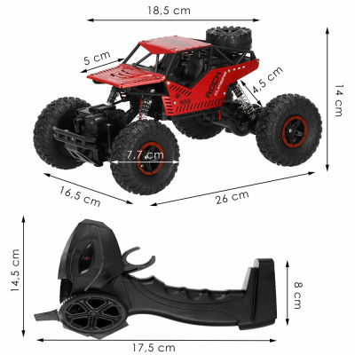Terénní auto na dálkové ovládání SPRINGOS ROCK 4x4
