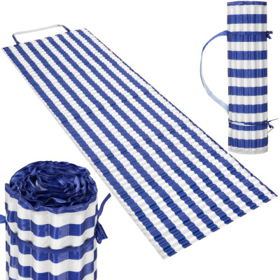 Plážová podložka 180x60 cm SPRINGOS PM0020 modro-bílá