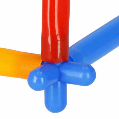 Kreativní stavění ze slámek 800 dílků SPRINGOS KG0033