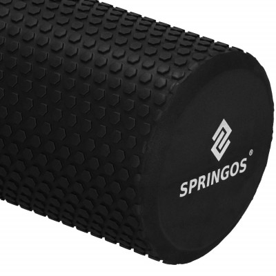 Masážní válec SPRINGOS RELAXA ROLLER černý