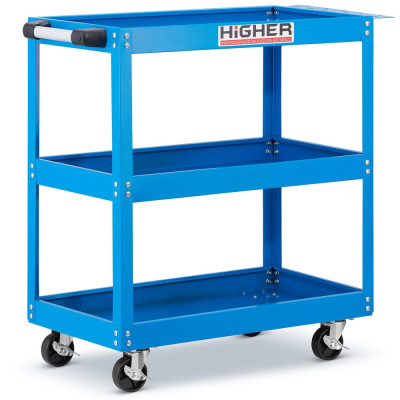 Dílenský vozík 3 police 100 kg HIGHER CS001
