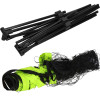 Síť na badminton 400x200 cm se sloupky SPRINGOS KG0036