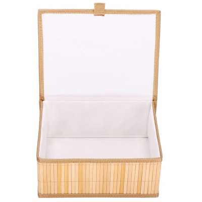 Bambusový úložný box SPRINGOS BAMBOO sada 3 ks