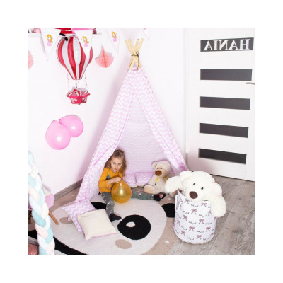 Teepee stan pro děti SPRINGOS TEPE19 růžový