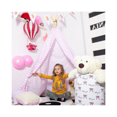 Teepee stan pro děti SPRINGOS TEPE19 růžový