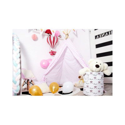 Teepee stan pro děti SPRINGOS TEPE19 růžový