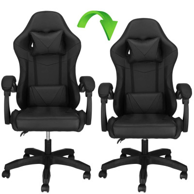 Kancelářská židle SPRINGOS REVIO černá