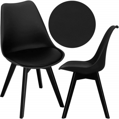 Designová židle SPRINGOS VERDE DC0021 černá