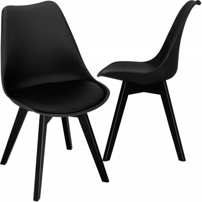 Designová židle SPRINGOS VERDE DC0021 černá