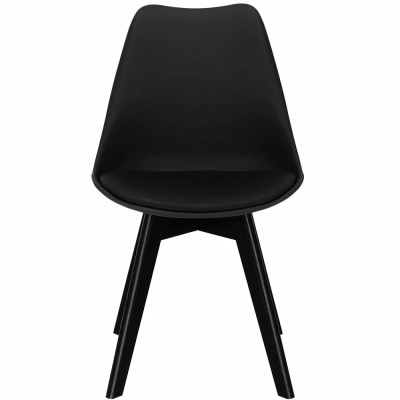 Designová židle SPRINGOS VERDE DC0021 černá
