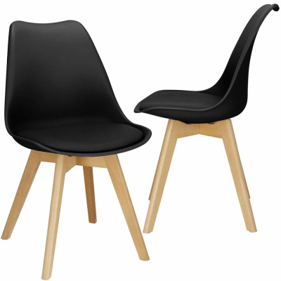 Designová židle SPRINGOS VERDE DC0015 černá