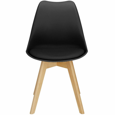 Designová židle SPRINGOS VERDE DC0015 černá