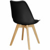 Designová židle SPRINGOS VERDE DC0015 černá