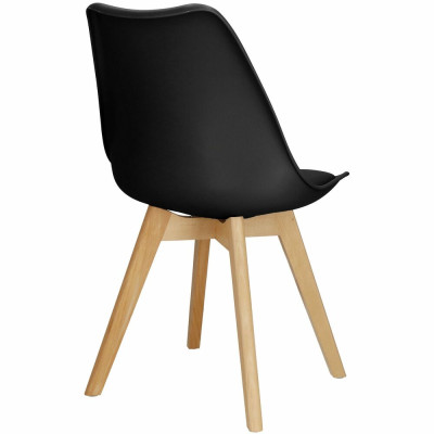 Designová židle SPRINGOS VERDE DC0015 černá