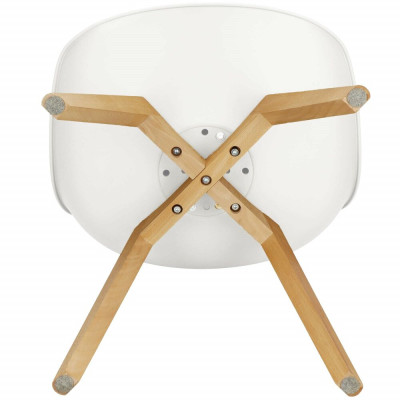 Designová židle SPRINGOS VERDE DC0016 bílá