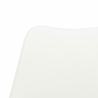 Designová židle SPRINGOS VERDE DC0018 bílo-černá