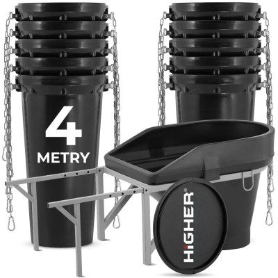 Shoz na stavební suť 4 m HIGHER NR1-4 černý