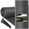 Stínící tkanina 150cm x 25m 95% zastínění SPRINGOS SN0062 grafitová