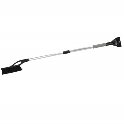 Škrabka na auto se smetáčkem 127 cm SPRINGOS HA5245 černá