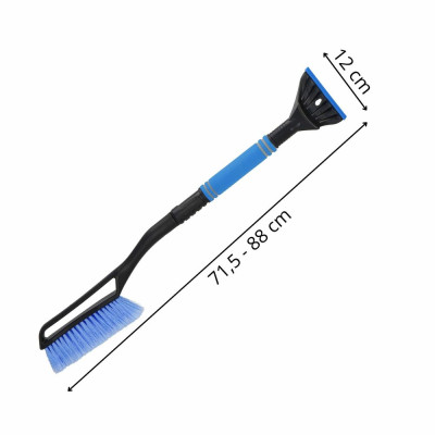 Škrabka na auto se smetáčkem 88 cm SPRINGOS HA5247 modrá
