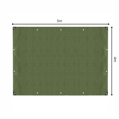 GA2182 PLATBA 4 X 5 M ZELENÁ